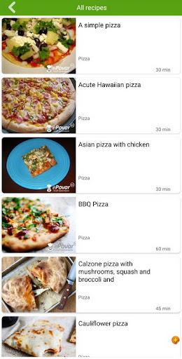 Pizza recipes - عکس برنامه موبایلی اندروید