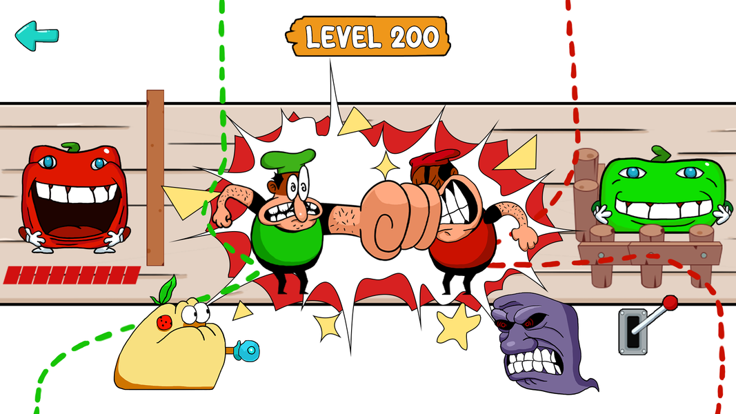 Pizza Rush Race: Fighting Boss - Image screenshot of android app