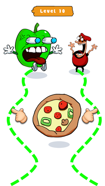 Pizza Rush Race: Fighting Boss - Image screenshot of android app