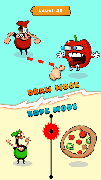 Pizza Rush Race: Fighting Boss - Image screenshot of android app