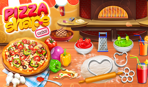 Shape Pizza Maker Cooking Game - Image screenshot of android app