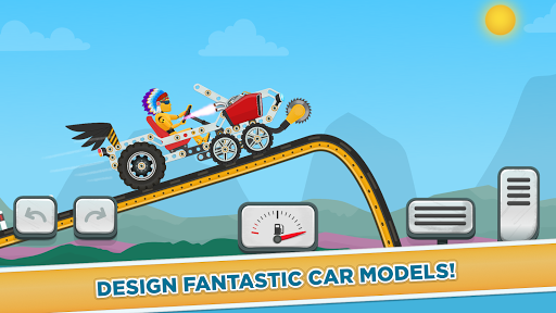 Car Builder & Racing for Kids - Gameplay image of android game