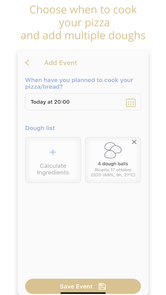 Pizza Dough Calculator - عکس برنامه موبایلی اندروید