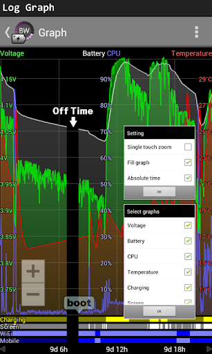 Battery Widget - عکس برنامه موبایلی اندروید
