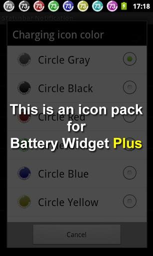 Battery Widget Icon Pack 2 - عکس برنامه موبایلی اندروید