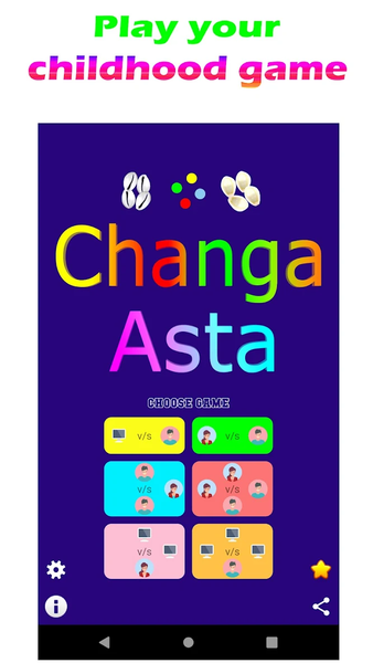 Changa Asta 2022 (Small Ludo) - Gameplay image of android game