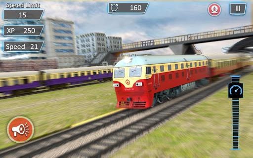 Express Train Driving Simulator 17 - Gameplay image of android game