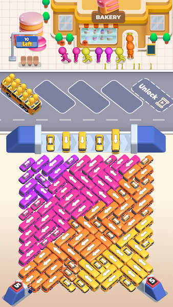 Bus Jam: Rescue Car Parking - Gameplay image of android game
