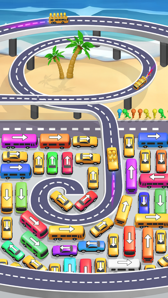Bus Jam: Rescue Car Parking - عکس بازی موبایلی اندروید