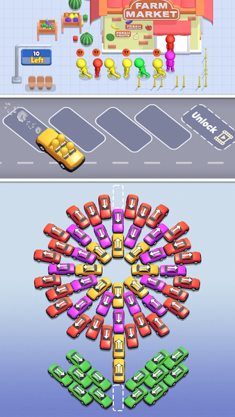 Bus Jam: Rescue Car Parking - عکس بازی موبایلی اندروید