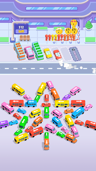 Sort Frenzy: Rescue Bus Jam 3D - عکس بازی موبایلی اندروید