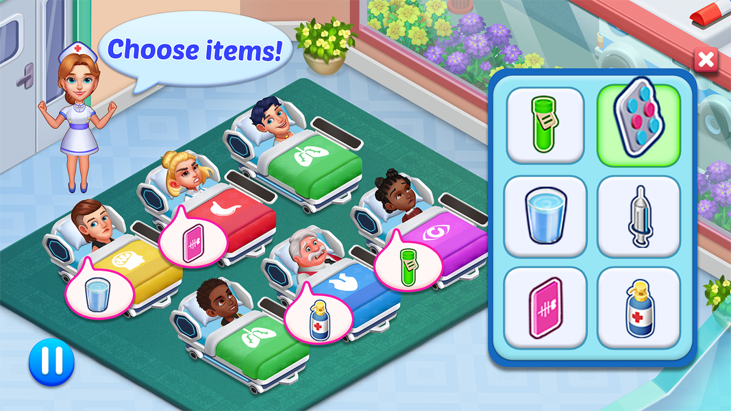 Hospital Dash: Hospital Games - عکس بازی موبایلی اندروید