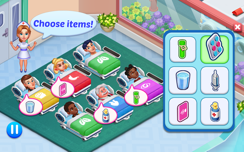 Hospital Dash: Hospital Games - عکس بازی موبایلی اندروید