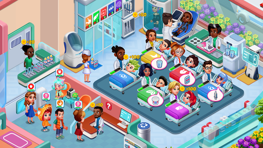 Hospital Dash: Hospital Games - عکس بازی موبایلی اندروید