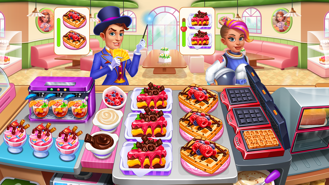 Food Tour World: Cooking Games - Gameplay image of android game