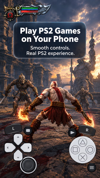 PS2 emulator - Image screenshot of android app