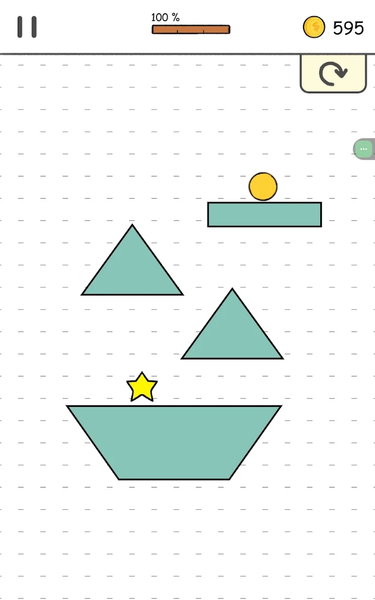 Draw & Roll: Physics Puzzler - Gameplay image of android game