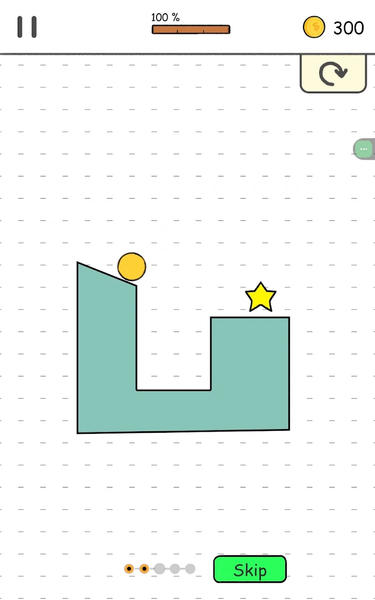 Draw & Roll: Physics Puzzler - Gameplay image of android game