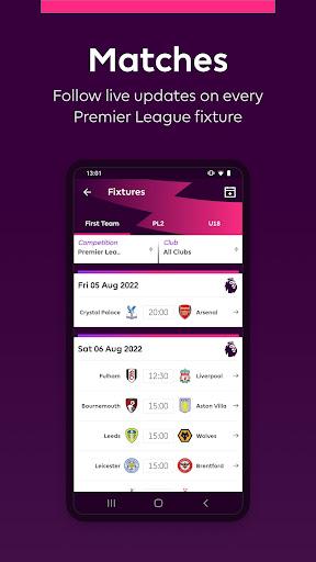 Premier League – لیگ برتر انگلستان - عکس برنامه موبایلی اندروید