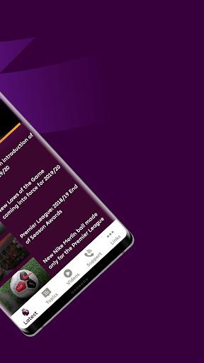 Premier League Player App - عکس برنامه موبایلی اندروید