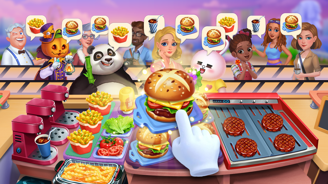 Royal Chef: Cooking Game - Gameplay image of android game