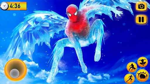 Freeze Spider Snow Superhero - Image screenshot of android app