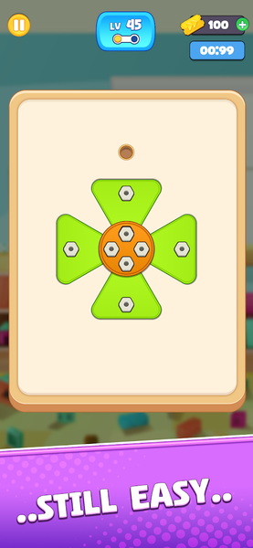 Wood Nuts & Bolts Rescue - عکس بازی موبایلی اندروید