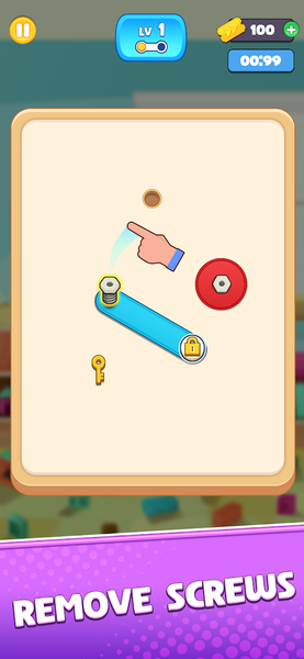 Wood Nuts & Bolts Rescue - عکس بازی موبایلی اندروید