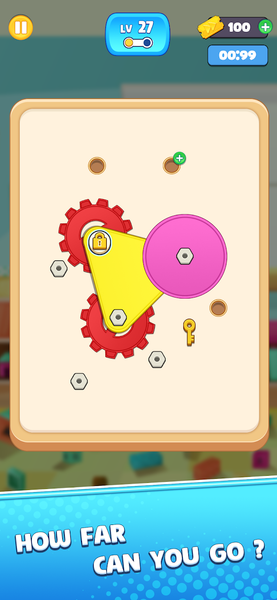 Wood Nuts & Bolts Rescue - عکس بازی موبایلی اندروید