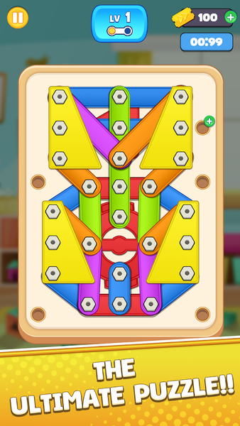 Wood Nuts & Bolts Rescue - عکس بازی موبایلی اندروید