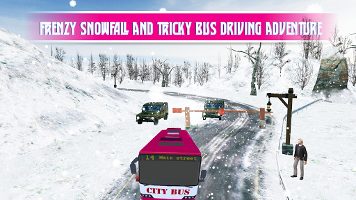 Pink Lady Snow Bus City Driver - عکس بازی موبایلی اندروید