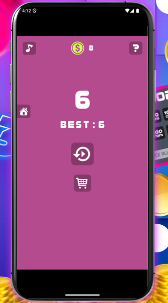 Planko Ball Drop - Gameplay image of android game