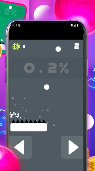 Planko Ball Drop - Gameplay image of android game