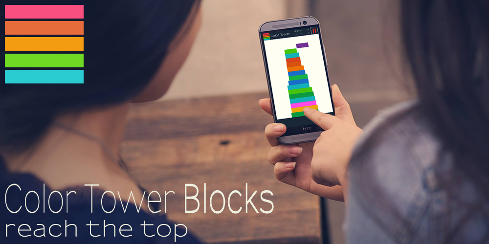 Color Tower Blocks - عکس بازی موبایلی اندروید
