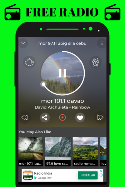 mor 97.1 lupig sila cebu - Image screenshot of android app