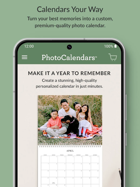 PhotoCalendars - عکس برنامه موبایلی اندروید