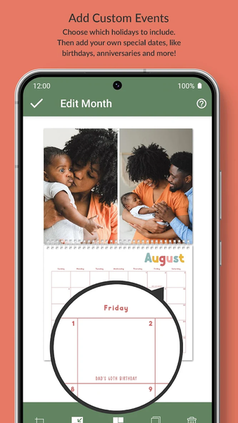 PhotoCalendars - عکس برنامه موبایلی اندروید