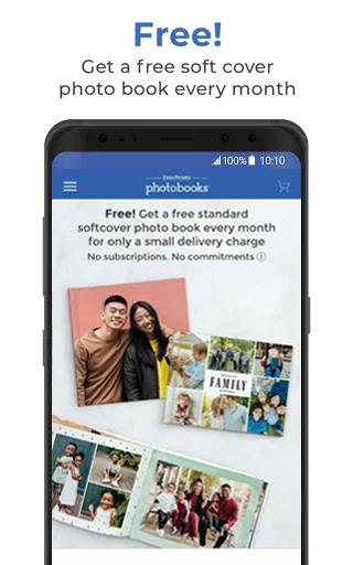 FreePrints Photobooks - عکس برنامه موبایلی اندروید