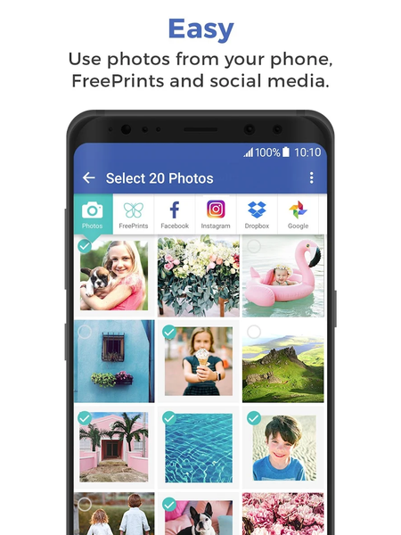 FreePrints Photobooks - عکس برنامه موبایلی اندروید