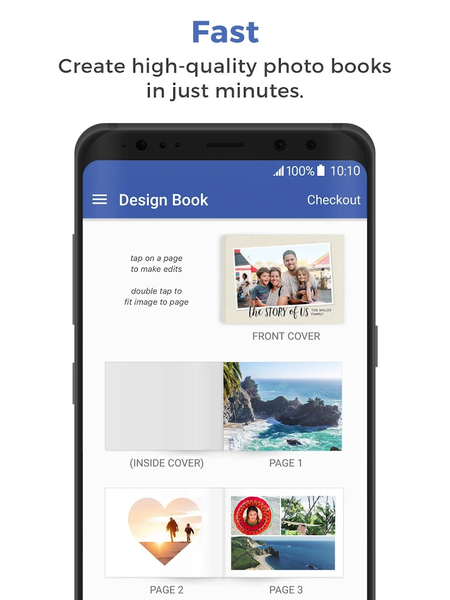 FreePrints Photobooks - عکس برنامه موبایلی اندروید