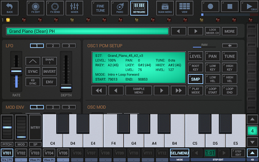 G-Stomper VA-Beast Synth Demo - Image screenshot of android app