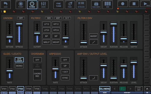 G-Stomper VA-Beast Synth Demo - Image screenshot of android app