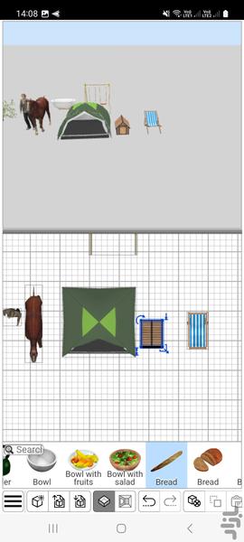 طراحی ۳ بعدی هوش مصنوعی - عکس برنامه موبایلی اندروید