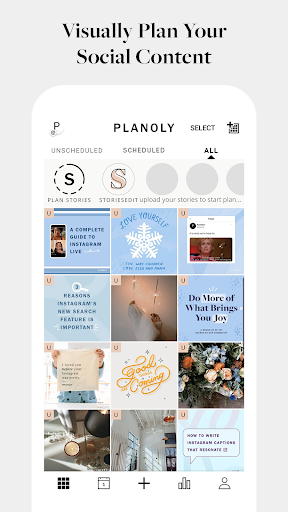 Planoly: Social Media Planner - Image screenshot of android app