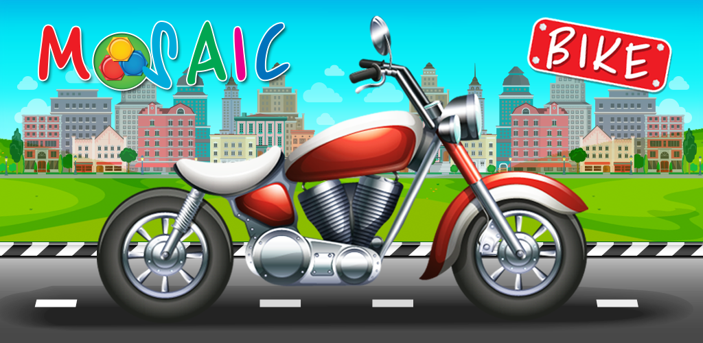 Animated Puzzles bike - Gameplay image of android game