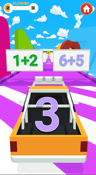 Math cars Multiplication Table - عکس بازی موبایلی اندروید
