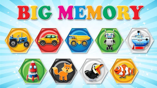 Memory trainer for children - عکس بازی موبایلی اندروید