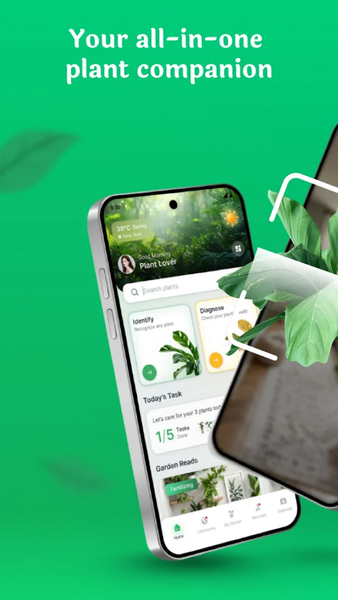 NatureLens: Identifier & Care - عکس برنامه موبایلی اندروید