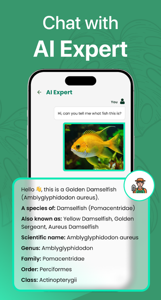 Plant Identifier - Scan & Care - عکس برنامه موبایلی اندروید