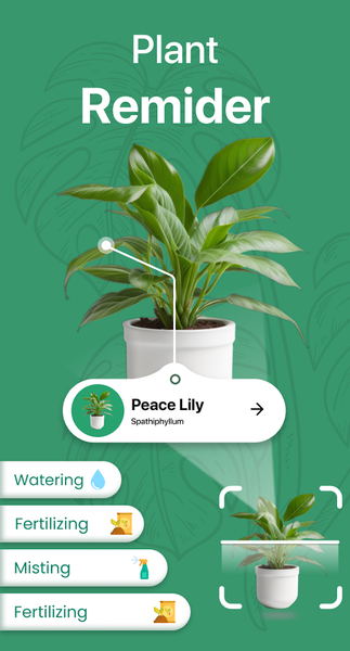 Plant Identifier - Scan & Care - عکس برنامه موبایلی اندروید